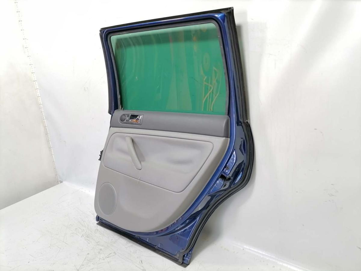 VW Passat 3BG original Tür hinten rechts LD5Q Shadowblue Variant BJ04